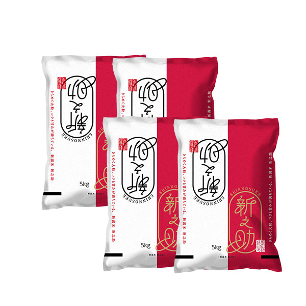 新潟県産 新之助 20kg(5kg×4) 令和6年産 白米 ヤマトライス 本店