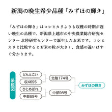 画像をギャラリービューアに読み込む, 新米 20kg 新潟県産みずほの輝き 令和5年産

